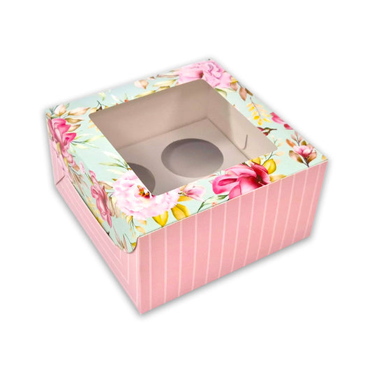 4-cupcake-box-floral-pink