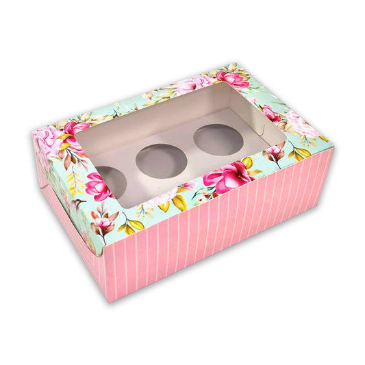 6-cupcake-box-floral-pink